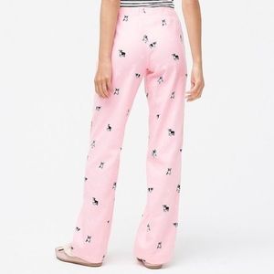 NWT J. Crew Frenchie French Bulldog Pajama Bottoms